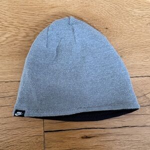 Nike Classic Gray Knit Beanie
